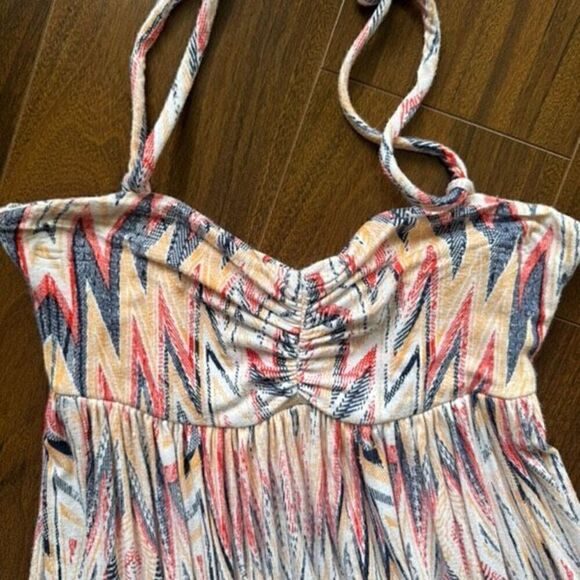 Ella Moss XS Xander Maxi Dress in Ruby Sweetheart sleeveless - Picture 5 of 7